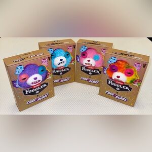 Fuggler x Care Bears - Complete Set of 4 Grumpy, Cheer, Togetherness, Share Bear